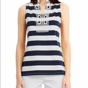 Charter Club Striped Tank